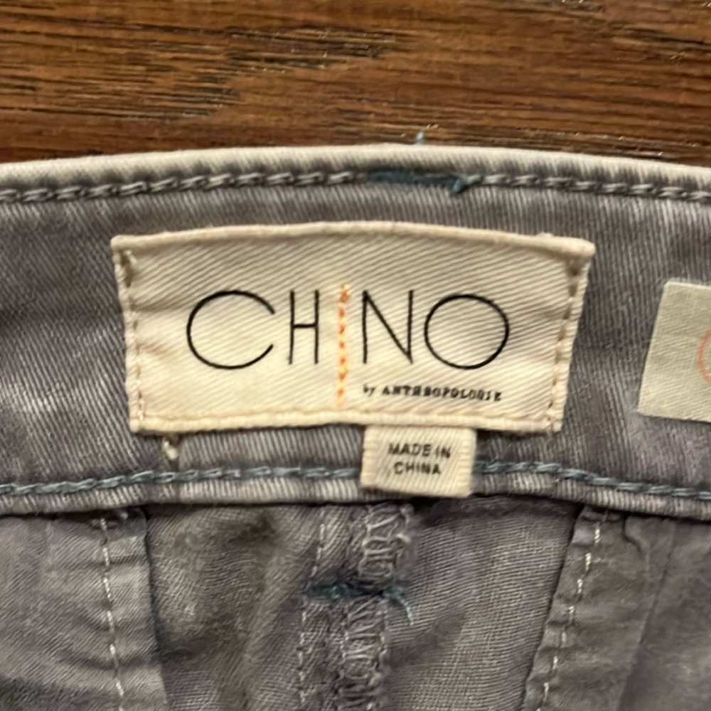 Chino by Anthropologie Grey Size 26 Shorts - Picture 2 of 4